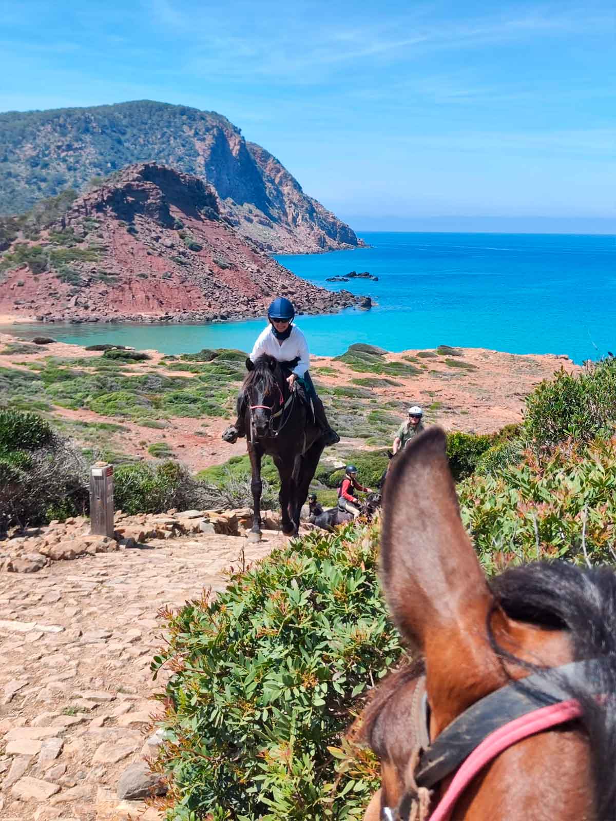 Horseback riding in Menorca